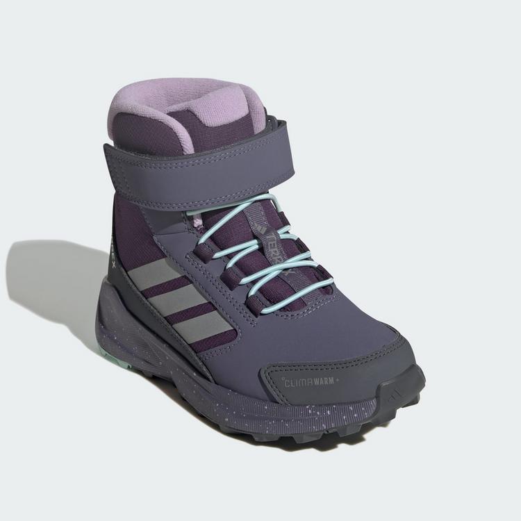 adidas adidas Terrex Trailmaker 2 High CLIMAWARM+ Wanderschuhe Kinder - Aurora Plum / Matte Silver / Semi Flash Aqua - 3 | SportScheck