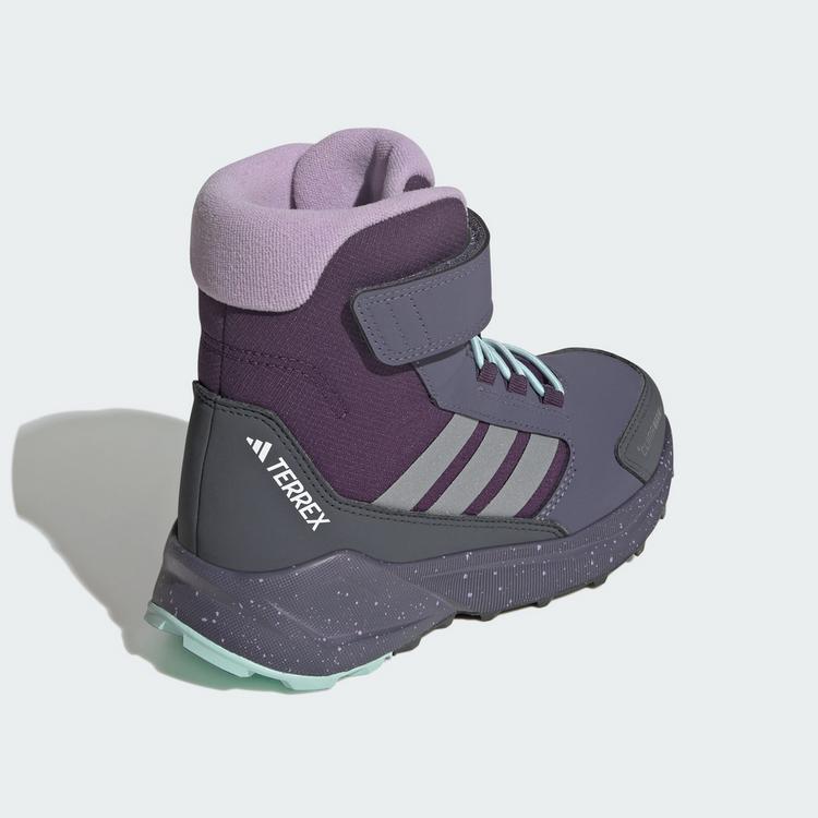 adidas adidas Terrex Trailmaker 2 High CLIMAWARM+ Wanderschuhe Kinder - Aurora Plum / Matte Silver / Semi Flash Aqua - 4 | SportScheck
