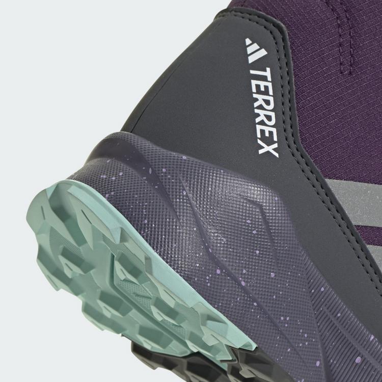 adidas adidas Terrex Trailmaker 2 High CLIMAWARM+ Wanderschuhe Kinder - Aurora Plum / Matte Silver / Semi Flash Aqua - 6 | SportScheck