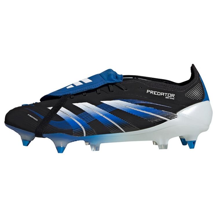 adidas adidas PREDATOR ELITE Fold-Over Tongue SG Fu&szlig;ballschuhe - Core Black / Cloud White / Glow Blue - 0 | SportScheck