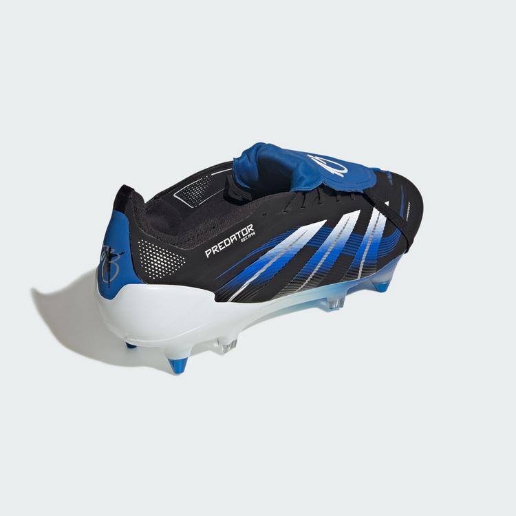 adidas adidas PREDATOR ELITE Fold-Over Tongue SG Fu&szlig;ballschuhe - Core Black / Cloud White / Glow Blue - 3 | SportScheck