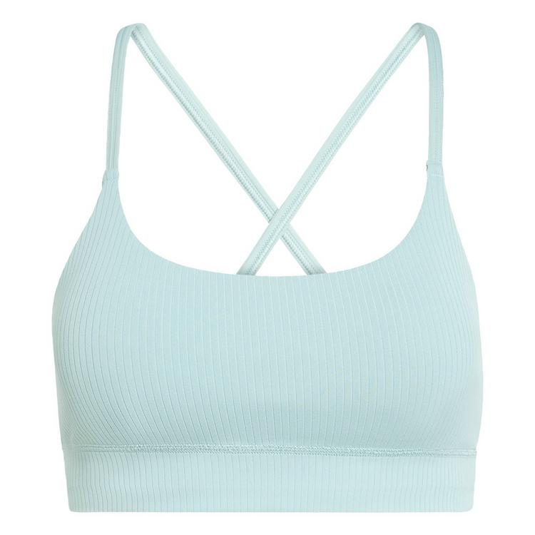 adidas adidas adidas All Me Light Support Rib Bra BH Damen - Wonder Sage - 0 | SportScheck