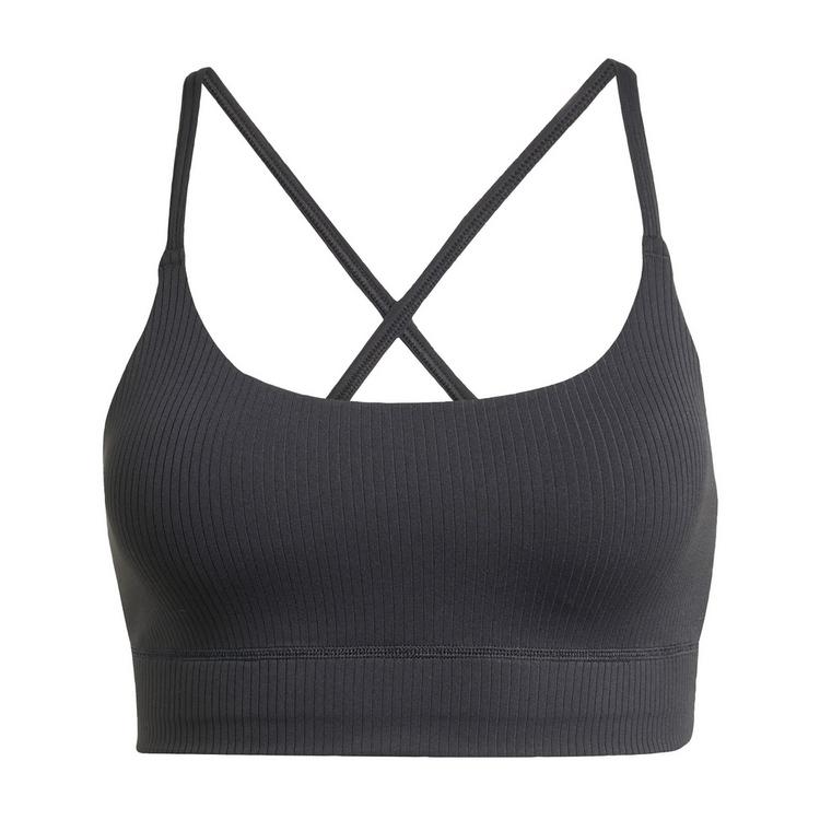 adidas adidas adidas All Me Light Support Rib Bra BH Damen - Black - 0 | SportScheck