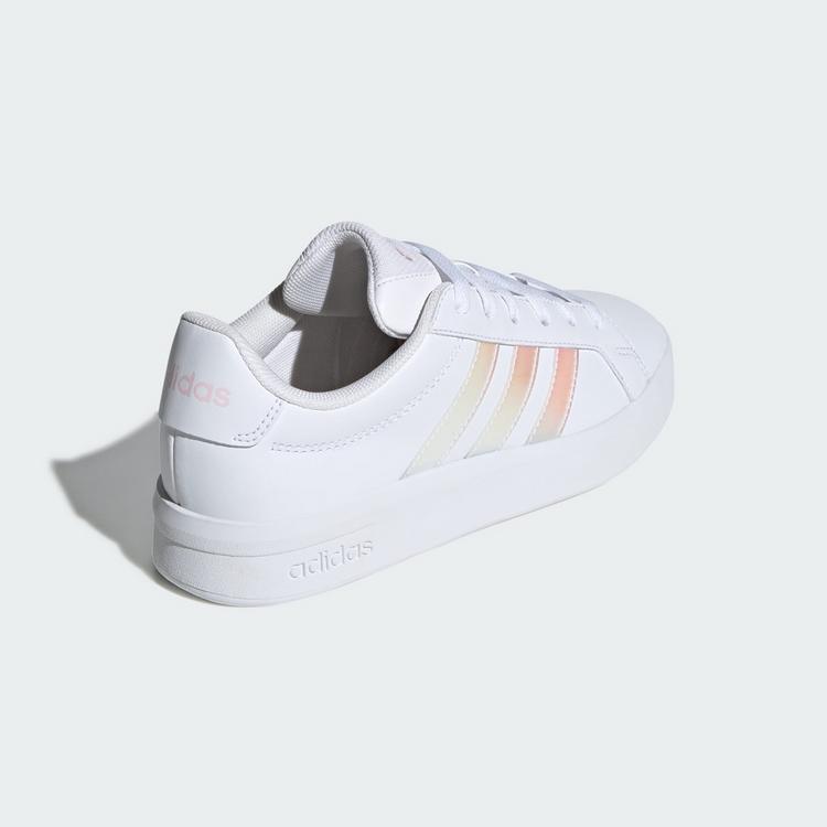 adidas adidas Grand Court 3.0 Schuhe f&uuml;r Kinder und Sneaker Kinder - Cloud White / Iridescent / Almost Pink - 4 | SportScheck