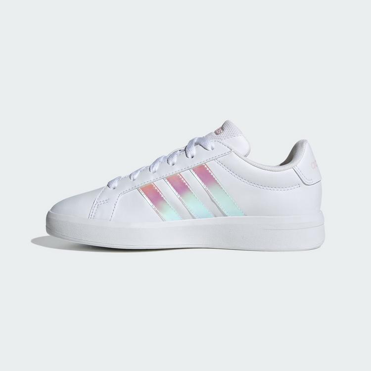 adidas adidas Grand Court 3.0 Schuhe f&uuml;r Kinder und Sneaker Kinder - Cloud White / Iridescent / Almost Pink - 5 | SportScheck