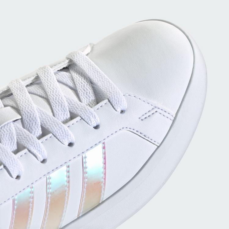 adidas adidas Grand Court 3.0 Schuhe f&uuml;r Kinder und Sneaker Kinder - Cloud White / Iridescent / Almost Pink - 7 | SportScheck