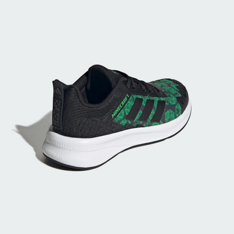 adidas adidas ADIDAS MINECRAFT FORTARUN 4.0 SCHUHE Sneaker Kinder - Core Black / Core Black / Cloud White - 4 | SportScheck