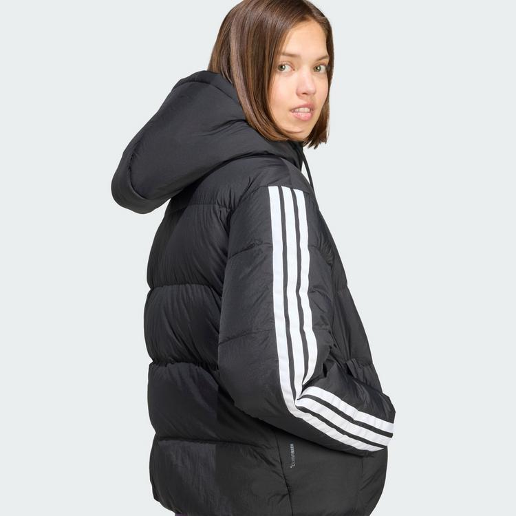 adidas adidas Essentials Climawarm 3-Streifen Puffer Jacke Damen - Black - 1 | SportScheck