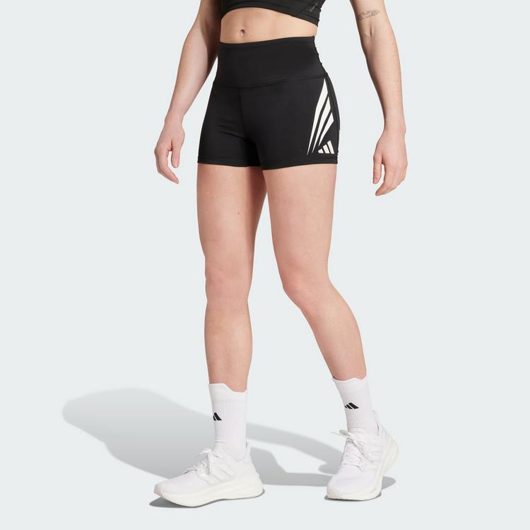 adidas adidas Adizero Archive Running Leggings, kurz Lauftights Damen - Black - 0 | SportScheck
