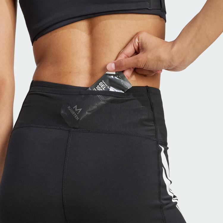 adidas adidas Adizero Archive Running Leggings, kurz Lauftights Damen - Black - 0 | SportScheck