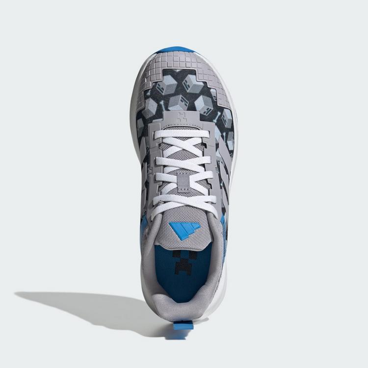 adidas adidas ADIDAS MINECRAFT FORTARUN 4.0 SCHUHE Sneaker Kinder - Glory Grey / Glory Grey / Lucid Ray Blue - 1 | SportScheck