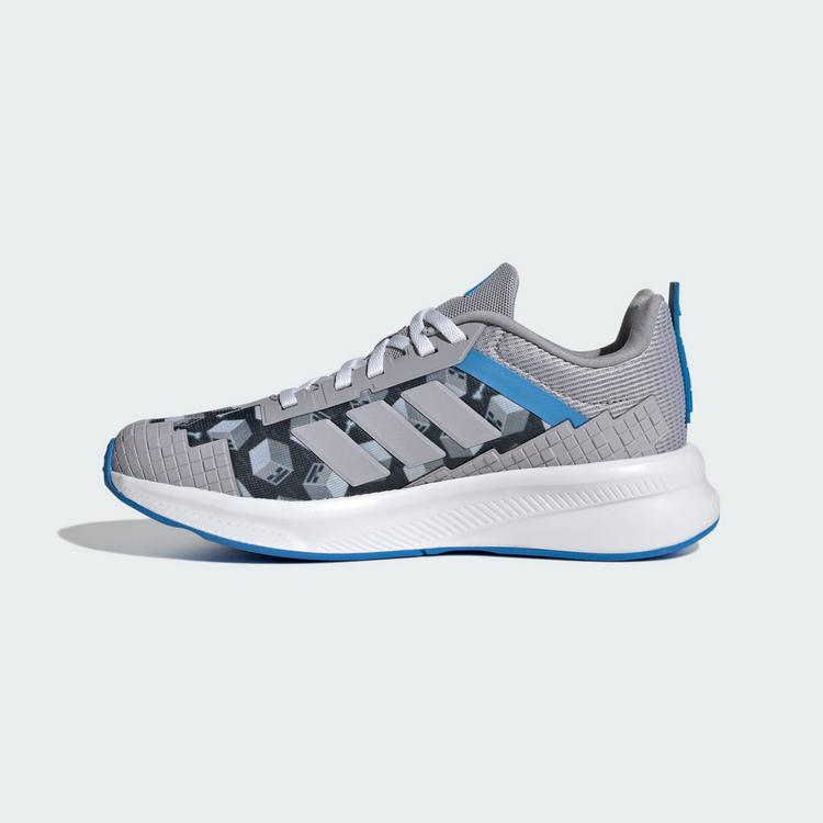 adidas adidas ADIDAS MINECRAFT FORTARUN 4.0 SCHUHE Sneaker Kinder - Glory Grey / Glory Grey / Lucid Ray Blue - 5 | SportScheck
