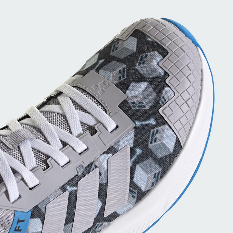 adidas adidas ADIDAS MINECRAFT FORTARUN 4.0 SCHUHE Sneaker Kinder - Glory Grey / Glory Grey / Lucid Ray Blue - 7 | SportScheck