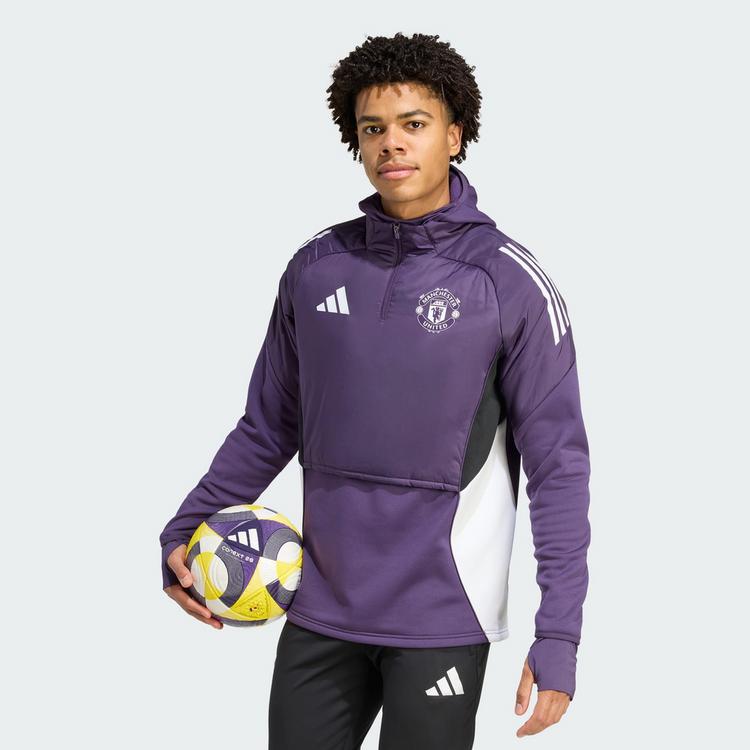 adidas adidas Manchester United Tiro 25 Competition Trainingsanzug Herren - Aurora Plum / White / Black - 0 | SportScheck