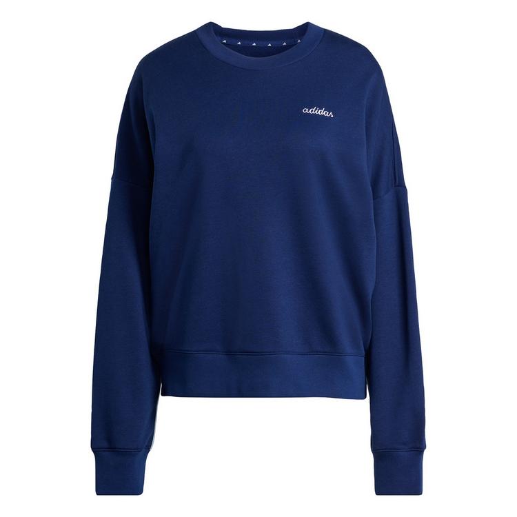 adidas adidas Seasonal Essentials Colorpop Sweatshirt Sweatshirt Damen - Dark Blue / White - 0 | SportScheck