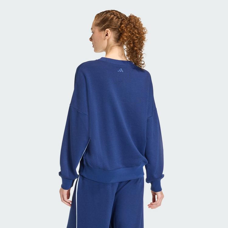 adidas adidas Seasonal Essentials Colorpop Sweatshirt Sweatshirt Damen - Dark Blue / White - 1 | SportScheck