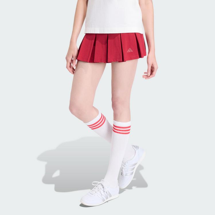 adidas adidas Seasonal Essentials Colorpop Rock mit Kleid Damen - Active Maroon / Off White - 0 | SportScheck