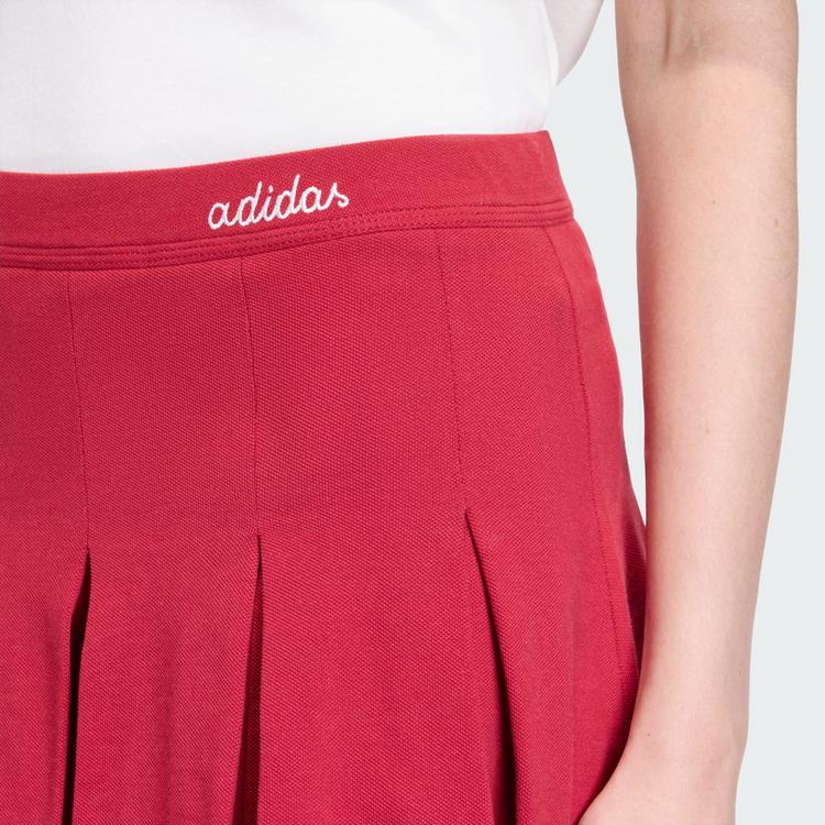 adidas adidas Seasonal Essentials Colorpop Rock mit Kleid Damen - Active Maroon / Off White - 1 | SportScheck