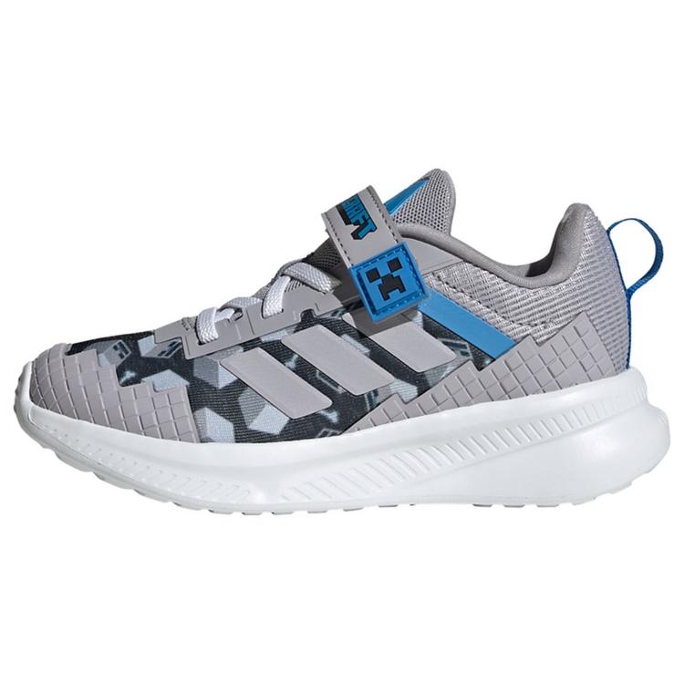 adidas adidas ADIDAS MINECRAFT FORTARUN 4.0 SCHUHE Sneaker Kinder - Glory Grey / Glory Grey / Lucid Ray Blue - 0 | SportScheck