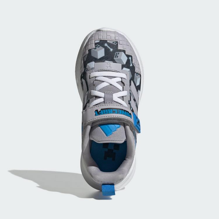 adidas adidas ADIDAS MINECRAFT FORTARUN 4.0 SCHUHE Sneaker Kinder - Glory Grey / Glory Grey / Lucid Ray Blue - 1 | SportScheck