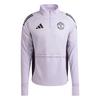 adidas Manchester United Tiro 25 Competition Trainingsanzug Herren - Purple Tint / Aurora Black