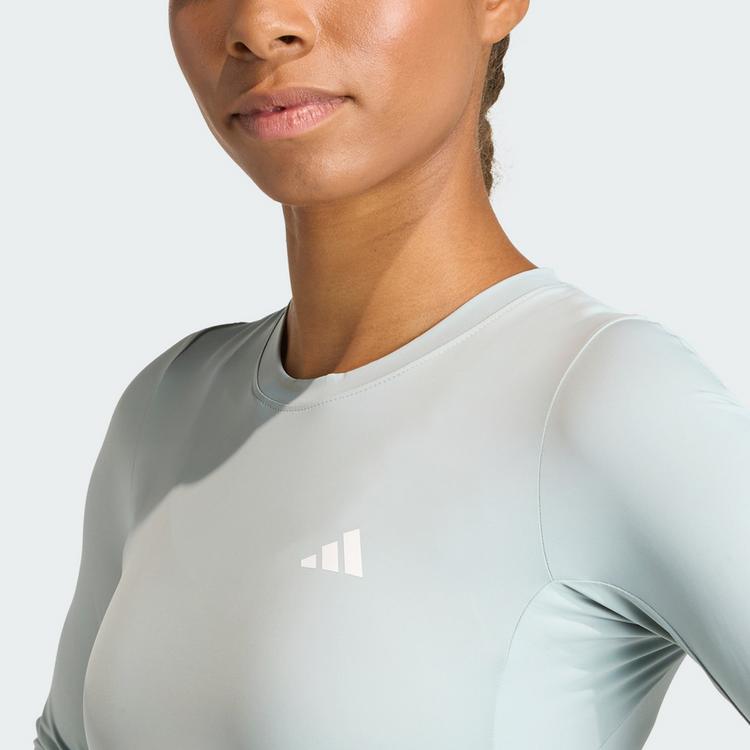 adidas adidas PrimeLift Essentials Workout Contour Funktionsshirt Damen - Wonder Sage - 0 | SportScheck
