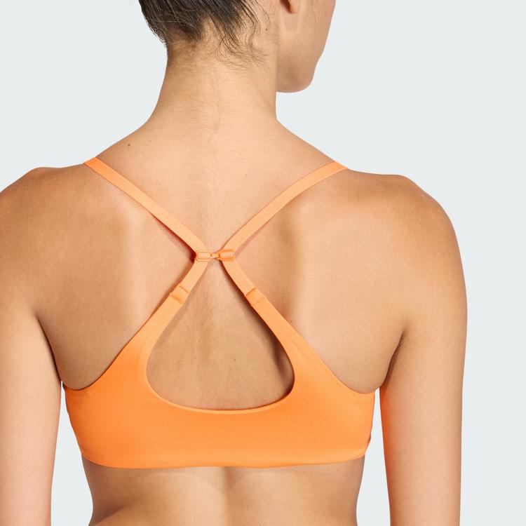 adidas adidas Leicht st&uuml;tzender Optime Essentials BH Damen - Pure Orange - 2 | SportScheck