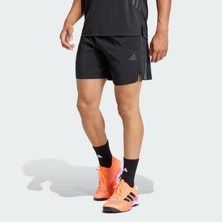 adidas adidas TECH ESSENTIALS WORKOUT 3-STREIFEN Funktionsshorts Herren - Black - 0 | SportScheck