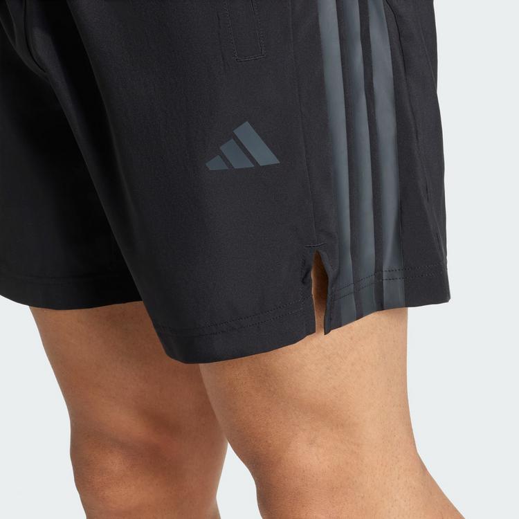adidas adidas TECH ESSENTIALS WORKOUT 3-STREIFEN Funktionsshorts Herren - Black - 0 | SportScheck