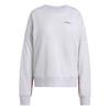 adidas Seasonal Essentials Colorpop Sweatshirt Sweatshirt Damen - Light Grey Heather / Active Maroon