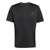 adidas TECH ESSENTIALS WORKOUT 3-STREIFEN Funktionsshirt Herren - Black