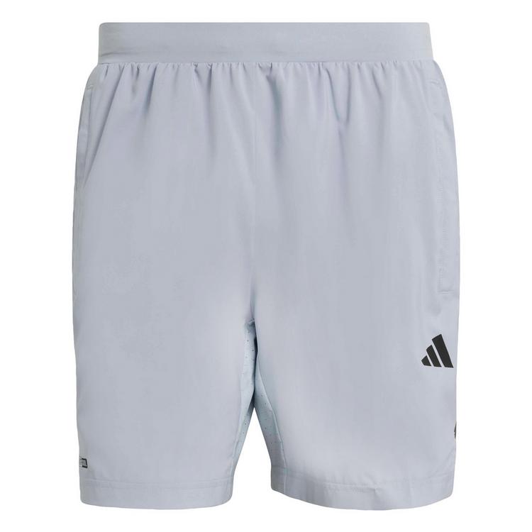 adidas adidas TECH ESSENTIALS WORKOUT 3-STREIFEN Funktionsshorts Herren - Halo Silver - 0 | SportScheck