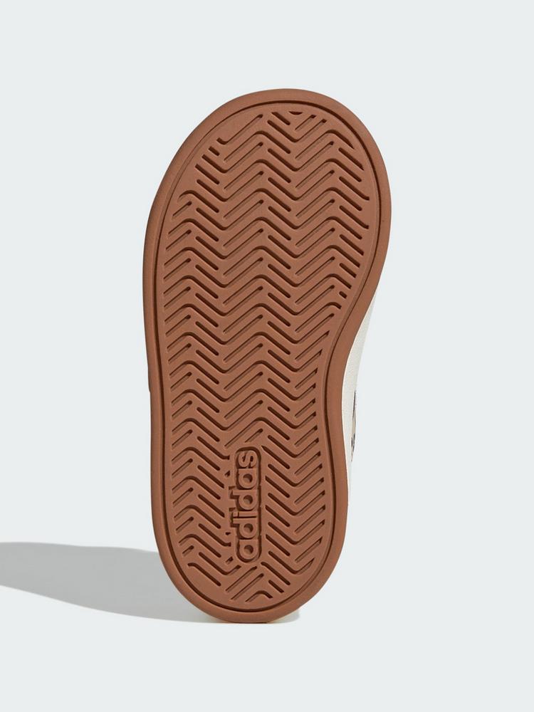 adidas adidas GRAND COURT&nbsp;3.0 SCHUH F&Uuml;R BABYS UND Sneaker Kinder - Core White / Crystal Linen / Aurora Coffee - 2 | SportScheck