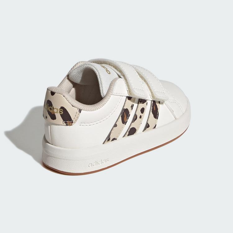 adidas adidas GRAND COURT&nbsp;3.0 SCHUH F&Uuml;R BABYS UND Sneaker Kinder - Core White / Crystal Linen / Aurora Coffee - 4 | SportScheck