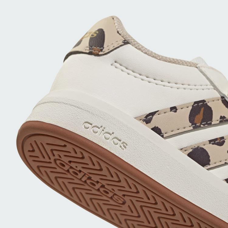 adidas adidas GRAND COURT&nbsp;3.0 SCHUH F&Uuml;R BABYS UND Sneaker Kinder - Core White / Crystal Linen / Aurora Coffee - 6 | SportScheck