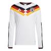 adidas Deutschland 26 Authentic lang&auml;rmeliges Trikot Herren - White