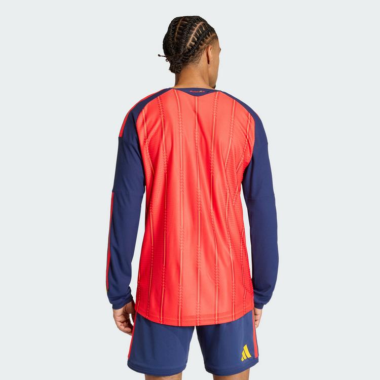 adidas adidas Spanien 26 Authentic Lang&auml;rmliges Trikot Herren - Vivid Red - 3 | SportScheck