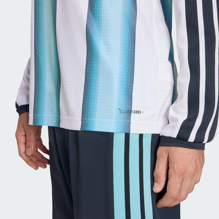 adidas adidas Argentinien 26 Authentic lang&auml;rmeliges Trikot Herren - White / Icey Blue / Light Blue - 2 | SportScheck