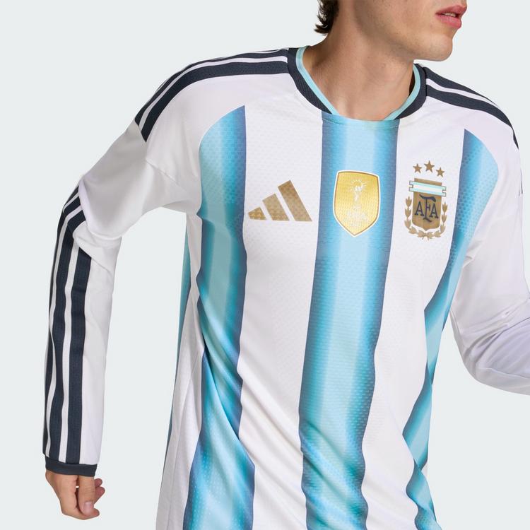 adidas adidas Argentinien 26 Authentic lang&auml;rmeliges Trikot Herren - White / Icey Blue / Light Blue - 4 | SportScheck
