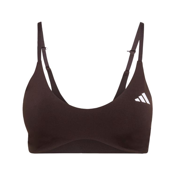 adidas adidas Leicht st&uuml;tzender Optime Essentials BH Damen - Aurora Coffee Met. - 0 | SportScheck