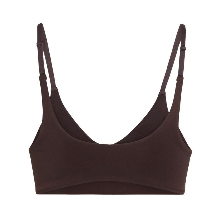 adidas adidas Leicht st&uuml;tzender Optime Essentials BH Damen - Aurora Coffee Met. - 0 | SportScheck