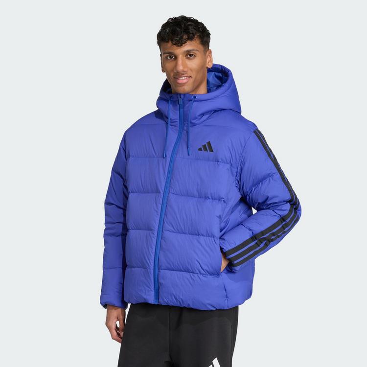 adidas adidas Essentials Climawarm 3-Streifen Puffer Outdoorweste Herren - Semi Lucid Blue - 0 | SportScheck