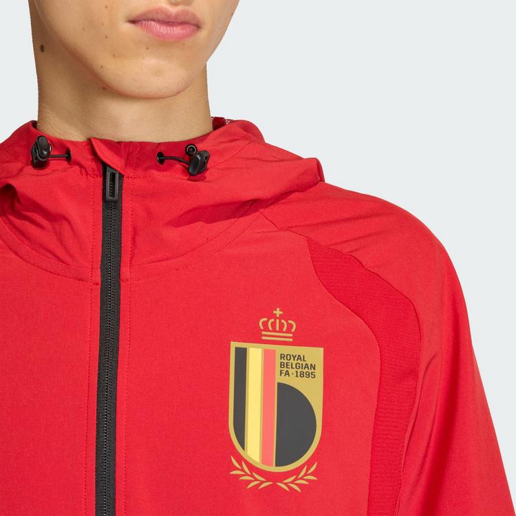 adidas adidas Belgien Tiro Tech Windbreaker mit Outdoorjacke Herren - Team Power Red 2 - 1 | SportScheck