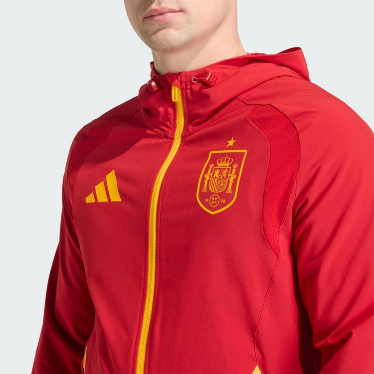 adidas adidas Spanien Tiro Travel Windbreaker, Outdoorjacke Herren - Team Power Red 2 - 0 | SportScheck