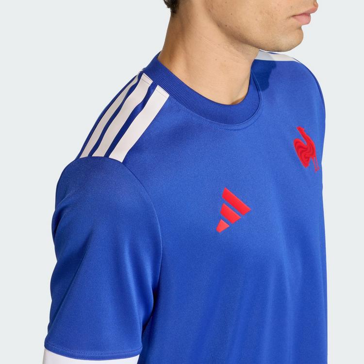 adidas adidas Frankreich Rugby Replica Home Funktionsshirt Herren - Semi Lucid Blue - 1 | SportScheck