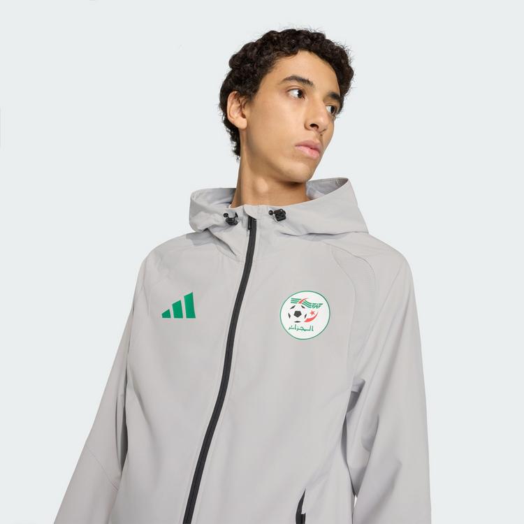 adidas adidas Algerien Tiro Tech Windbreaker Jacke Outdoorjacke Herren - Team Light Grey - 0 | SportScheck