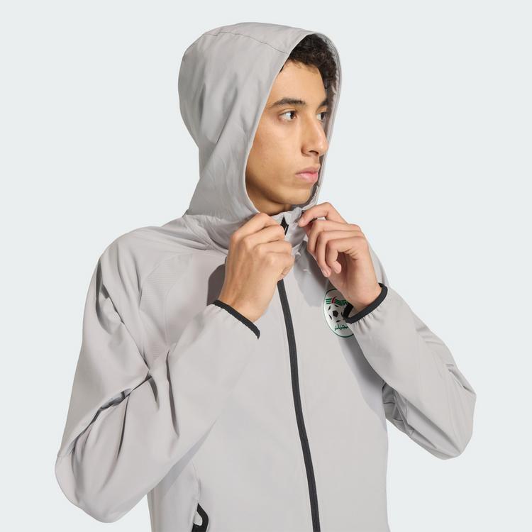 adidas adidas Algerien Tiro Tech Windbreaker Jacke Outdoorjacke Herren - Team Light Grey - 1 | SportScheck