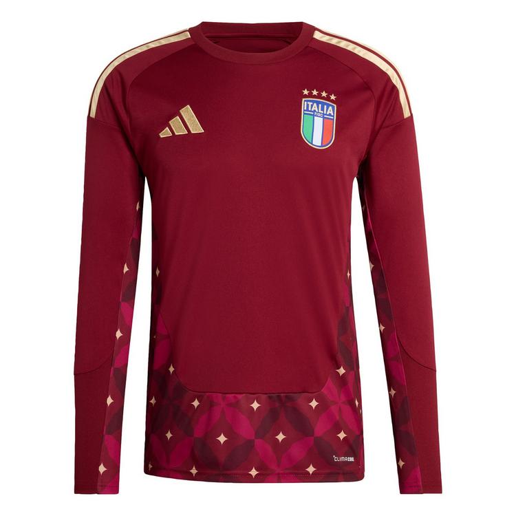 adidas adidas Italien 26 Torwart-Heimtrikot, Trikot Herren - Team Coll Burgundy 2 - 0 | SportScheck