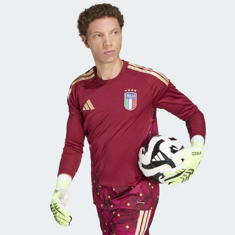 adidas adidas Italien 26 Torwart-Heimtrikot, Trikot Herren - Team Coll Burgundy 2 - 3 | SportScheck