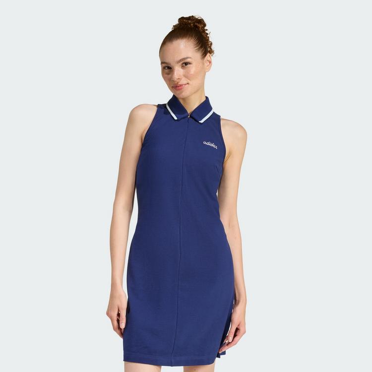 adidas adidas Seasonal Essentials Colourpop Kleid mit Minikleid Damen - Dark Blue / White - 0 | SportScheck